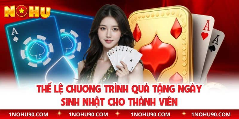 Thể lệ chương trình quà tặng ngày sinh nhật cho thành viên